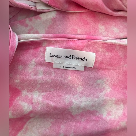 Lovers + Friends Venice top in pink swirl 💗 - Picture 4 of 5